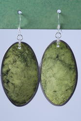 Hued Oval Earrings : More Colors
