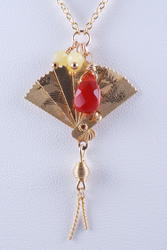 SALE! Asian Motif Charm Necklace