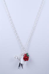 Rose Charm Necklace