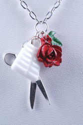 Rose Charm Necklace