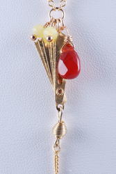 SALE! Asian Motif Charm Necklace