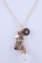Pirate Master Charm Necklace