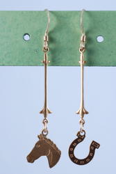 Lucky Horseshoe Earrings
