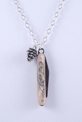 Cone and Knife Necklace