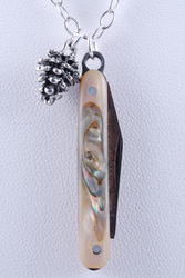 Cone and Knife Necklace