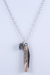 Cone and Knife Necklace
