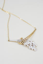 Amazing one of a kind retro style necklace. from garnettjewelry.com