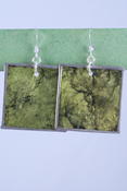 Mossy Green Earrings