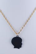 Black and Gold Necklace
