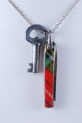 Knife and Key Necklace
