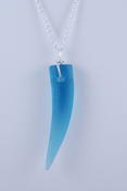 Sea Glass Tusk Necklace