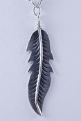 SALE! Feather Pendant 