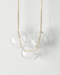 Delicate Orbs Necklace