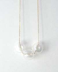 Delicate Orbs Necklace