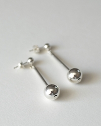 Ball and Beam Earrings