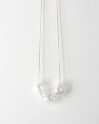 Delicate Orbs Necklace