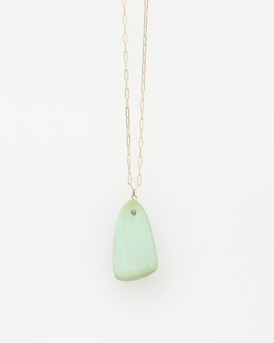 Mint Amulet Necklace